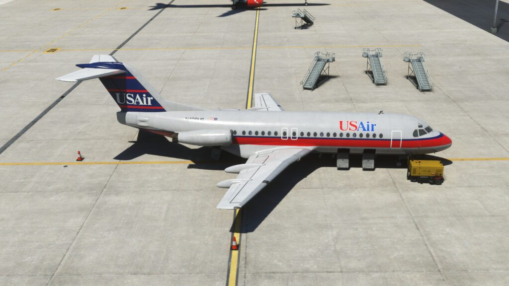 Fokker F28 MSFS Textures 1