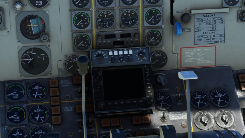 Just Flight Fokker F28 GPS navigation