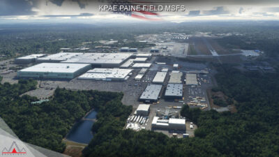 Drzewiecki Design Releases Paine Field Airport + Everett Factory for MSFS