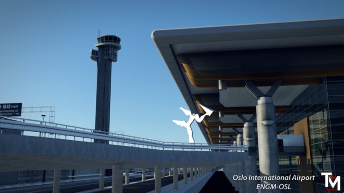 A rendition of Oslo Gardermoen by TaiModels for X-Plane 11 and 12.