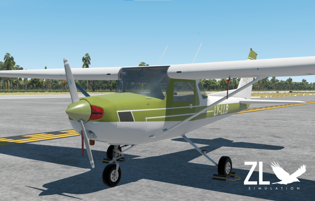 Cessna 152 outside
