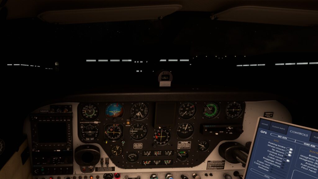 A2A Comanche night lighting 2