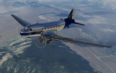 LES Douglas DC-3 V2 for X-Plane 12