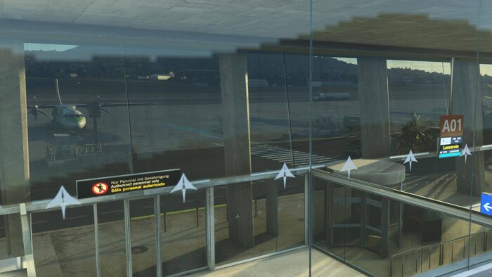 A rendition of Tenerife North Airport by JustFlight for Microsoft Flight Simulator.