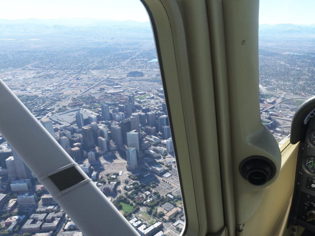 MSFS Vs. Reality Denver
