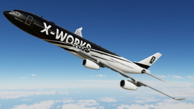 X-Plane A340
