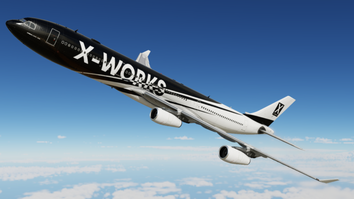 X-Plane A340