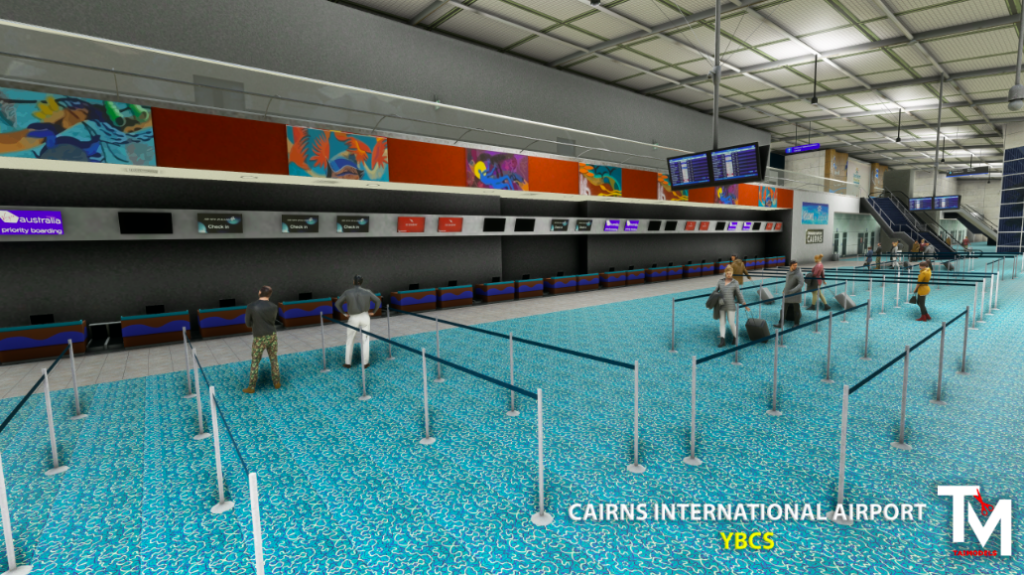 Taimodels has recently released a detailed rendition of Cairns International Airport (YBCS) for Microsoft Flight Simulator. The release follows a series of detailed airports for multiple simulators.