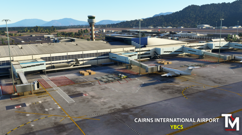 Taimodels has recently released a detailed rendition of Cairns International Airport (YBCS) for Microsoft Flight Simulator. The release follows a series of detailed airports for multiple simulators.