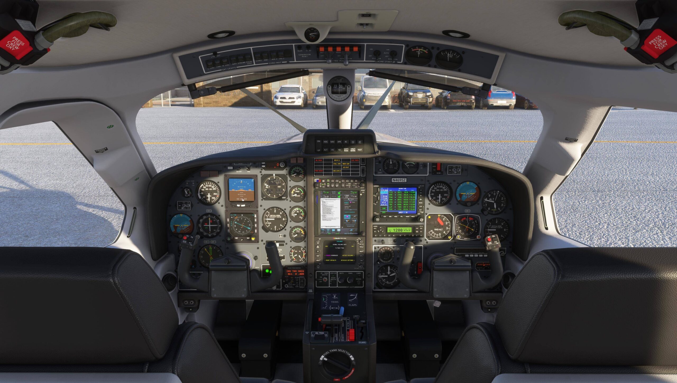 Black Square TBM850 Interior Modeling Example