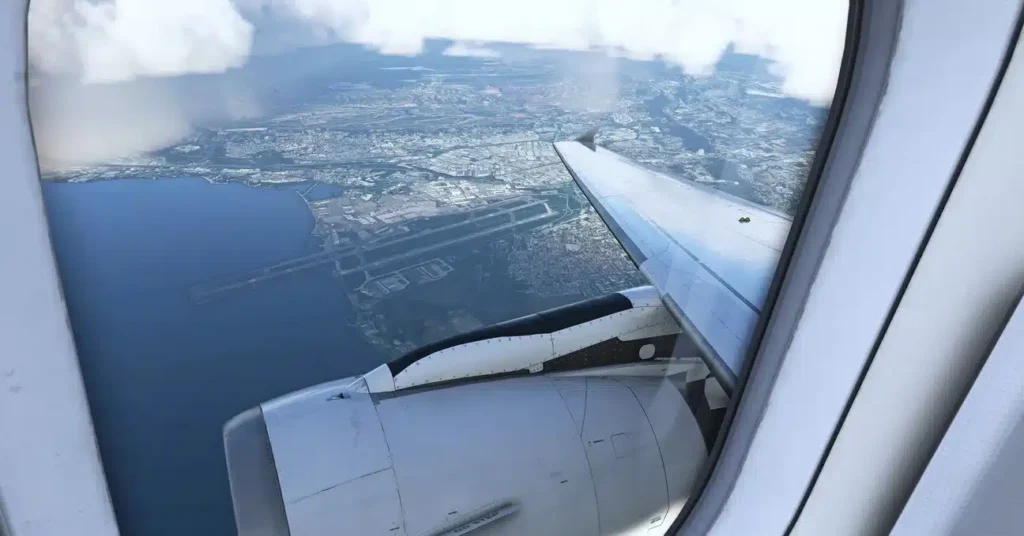Marseille Airport from Above in MSFS
