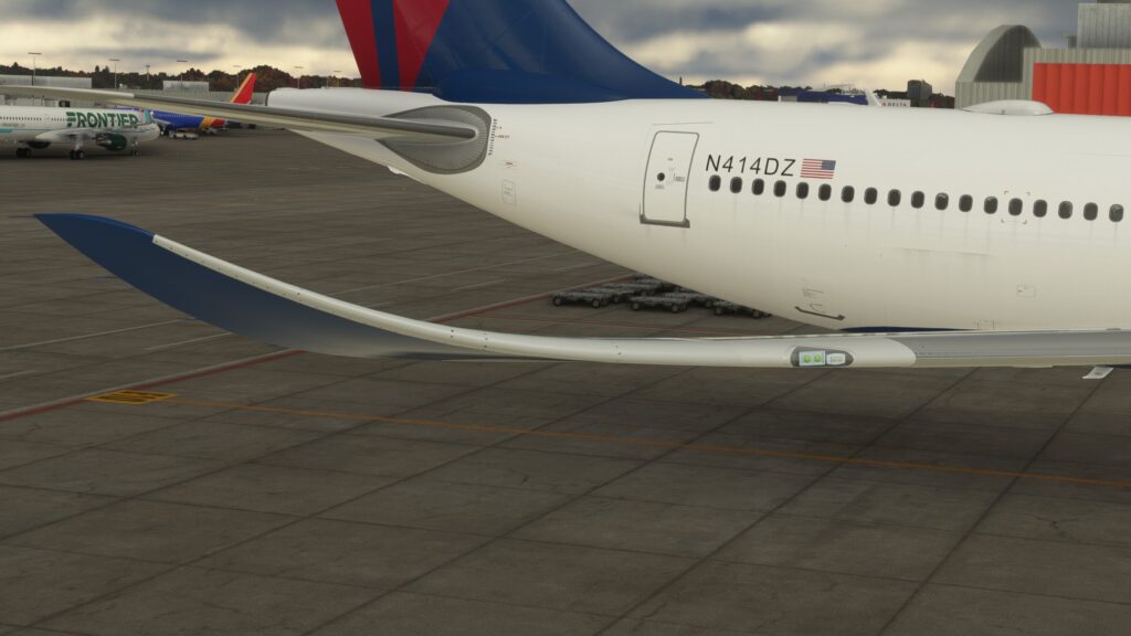 LVFR A330 wingtip