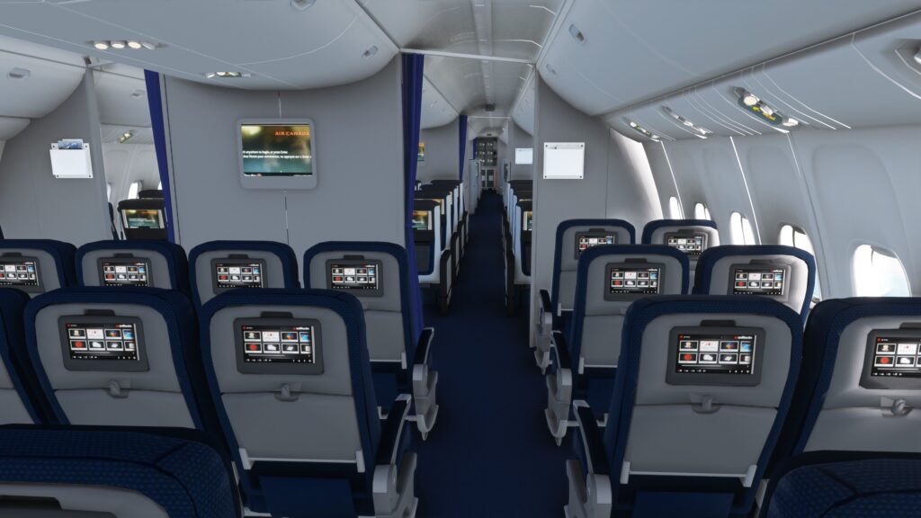 LVFR A330-900neo for MSFS review cabin