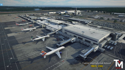 TaiModels has officially released Cairns International Airport (YBCS) for X-Plane