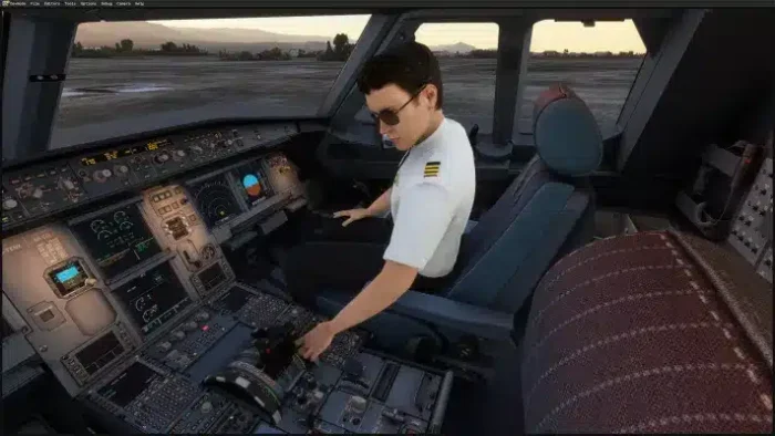 animated first officer a320