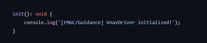 FlyByWire log message