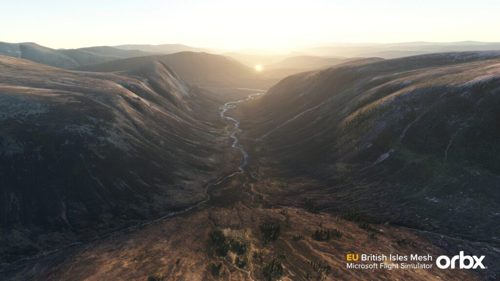Orbx British Isles Mesh