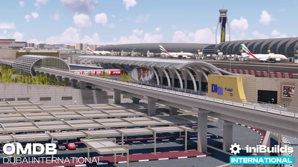 iniBuilds Dubai Airport