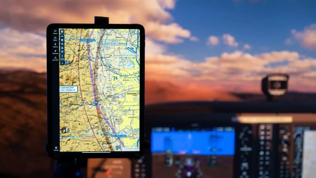 FAA Sectional Charts In-Cockpit