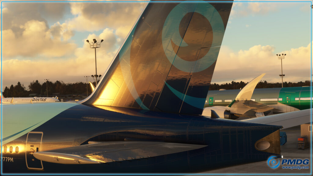 PMDG 777 Tail
