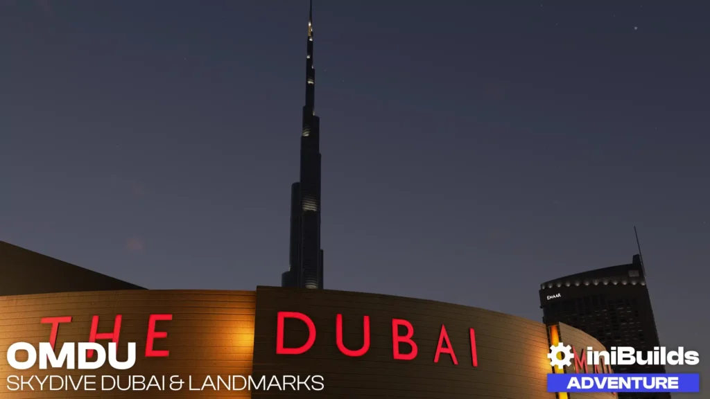 iniBuilds Dubai Skyline
