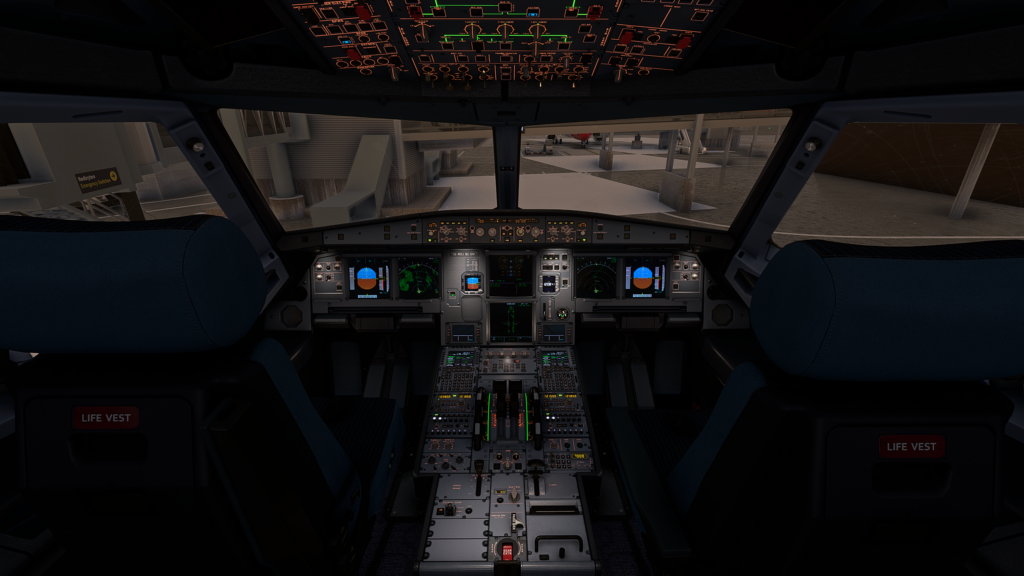 FlyByWire New Cockpit
