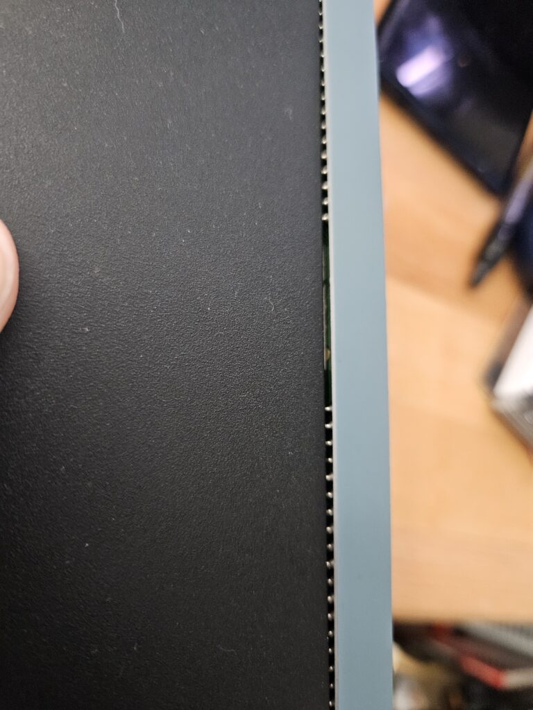 miniFCU bent top exposing connectors