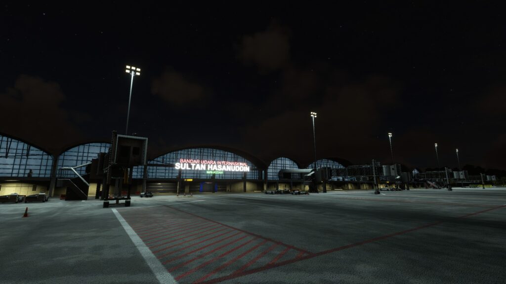 Project Max Makassar Airport - Night Lighting