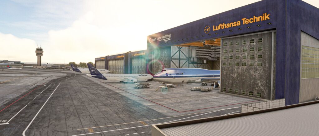 Sofia Airport Lufthansa Technik