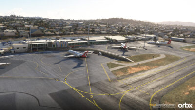 Gladstone Airport by Orbx for Microsoft Flight Simulator.