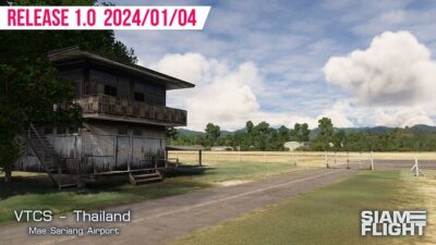 Mae Sariang Airport for MSFS by SiamFlight.