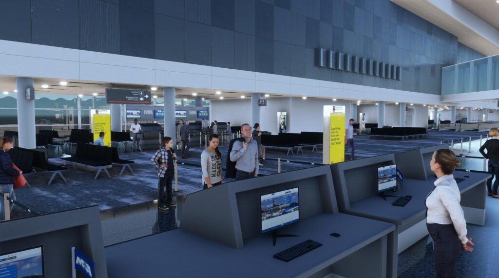 Miami International Airport BMWorld and AmSim