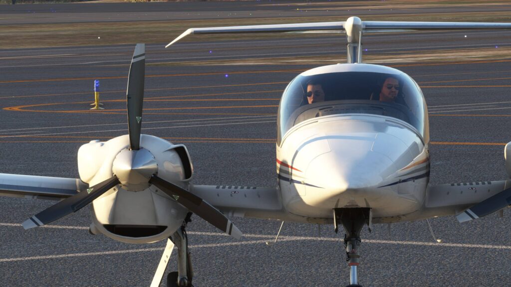 COWS DA42 VI External, front view