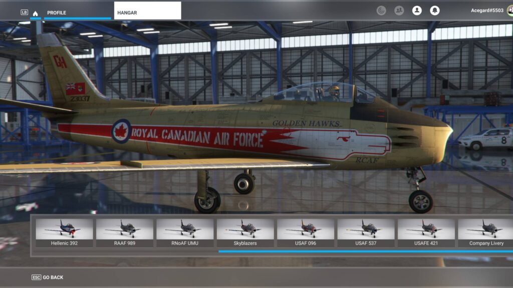 Shrike Saber liveries 1