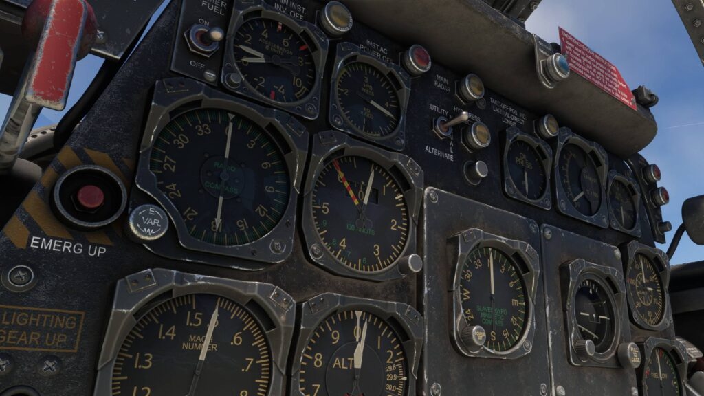 Shrike F-86F Sabre Review Cockpit 3