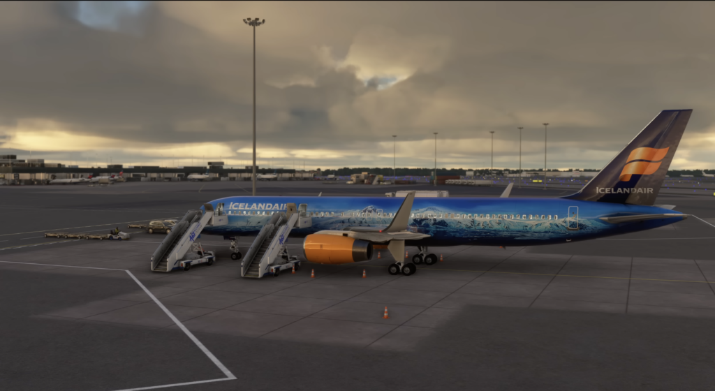 BlueBird 757 Icelandair