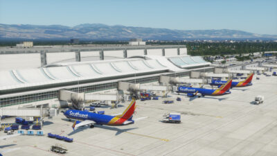 San Jose Airport X-Plane