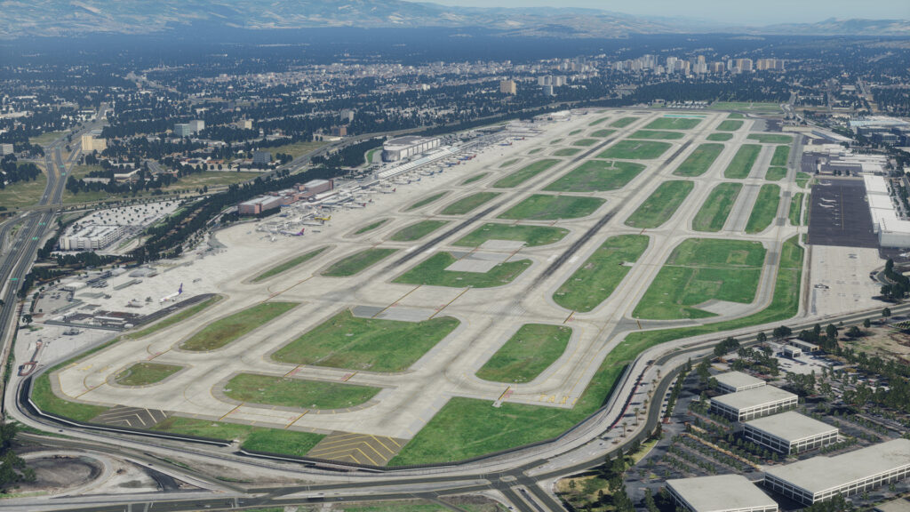 San Jose Airport X-Plane