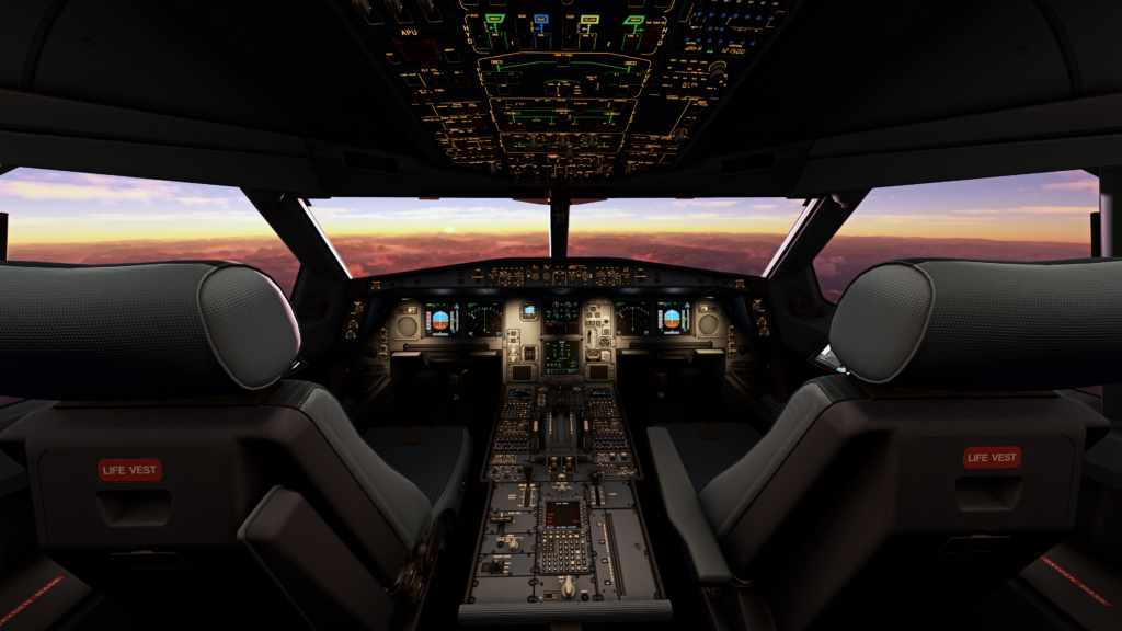 Aerosoft Airbus A330 Cockpit Preview