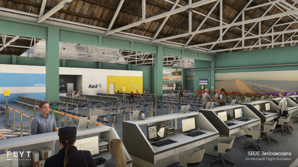 Jericoacoara Airport Check in Area