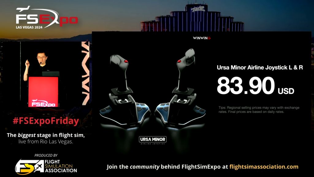 WinWing Ursa Minor Airline Joystick