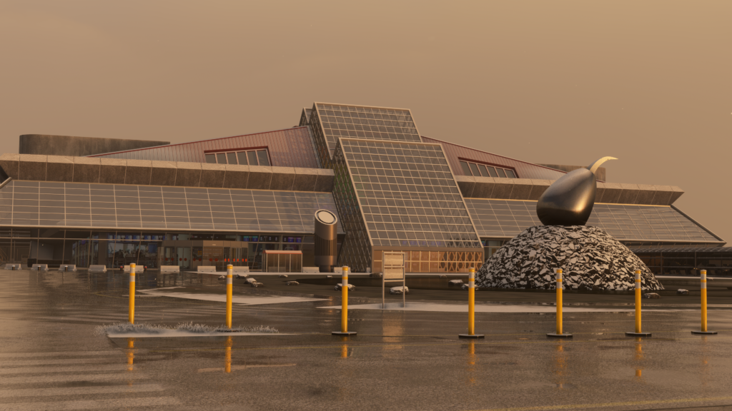 Keflavík Airport for Microsoft Flight Simulator by MK Studios.
