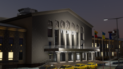 Vilnius International Airport for Microsoft Flight Simulator by MM Simulations.