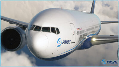 PMDG Boeing 777-300ER for Microsoft Flight Simulator.