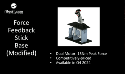 image of flitesim.com's force feedback stick base