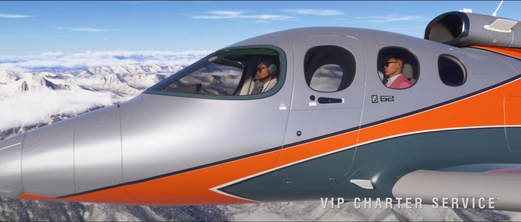 MSFS 2024 vision jet