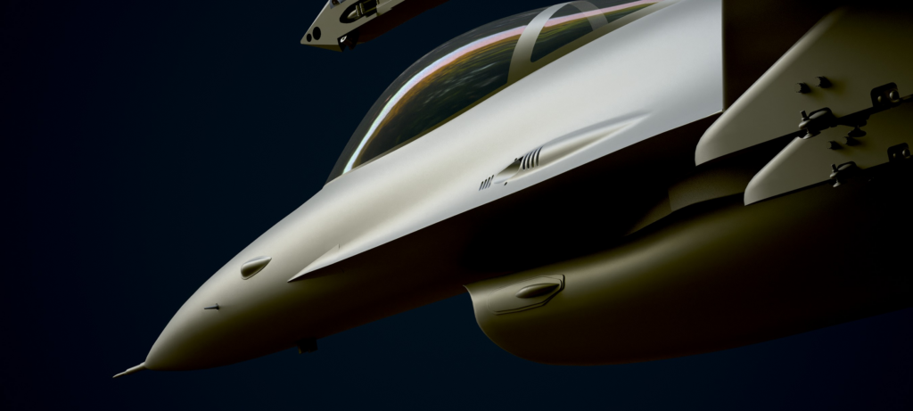 F-16A Falcon External model