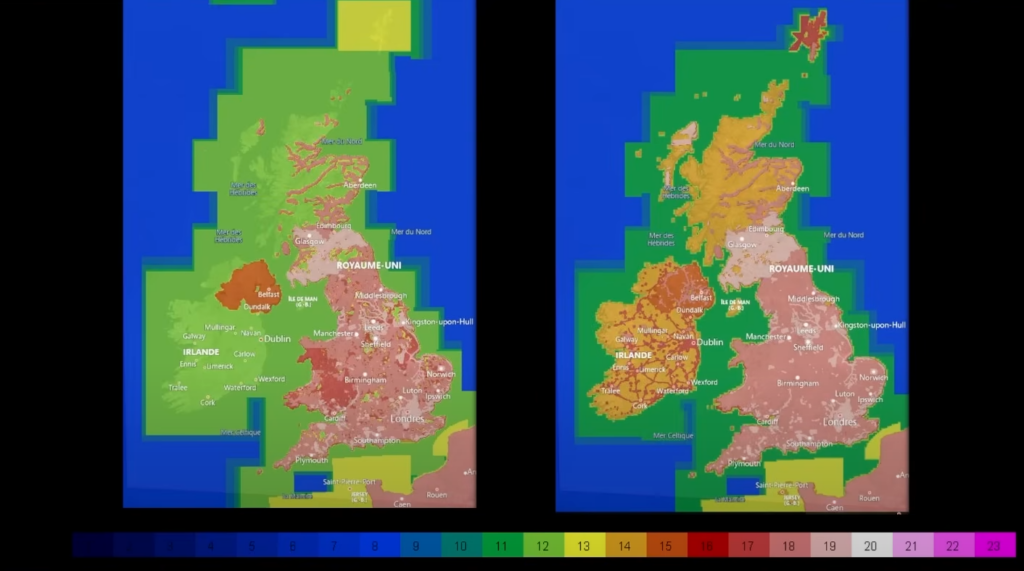 UK & Ireland update DEM data