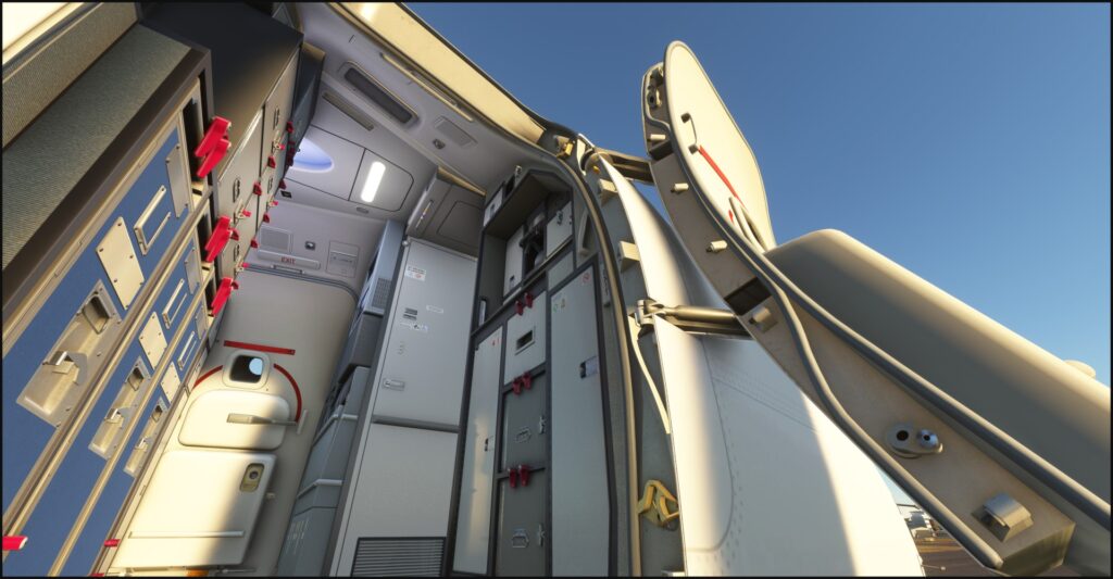 iFly 737 MAX front galley