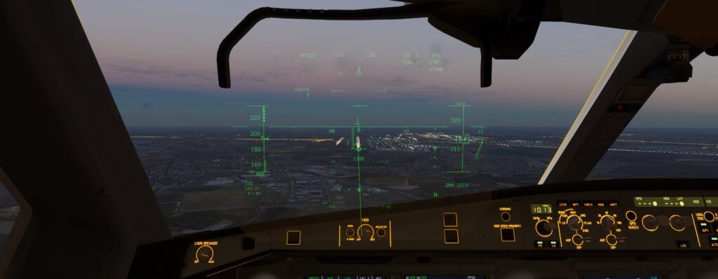 Image of ToLiss A330neo HUD